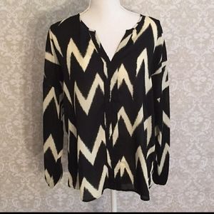 Fun 2 Fun Chevron Blouse